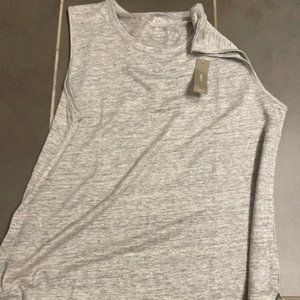 J. Crew Sleeveless Linen Tee
